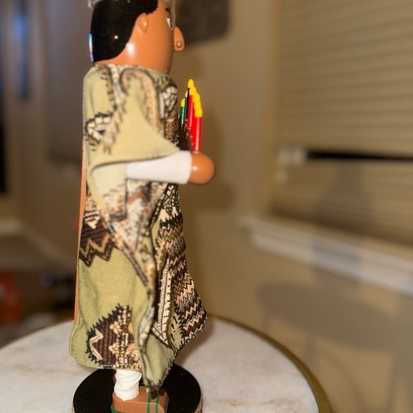 Kwanzaa Nutcracker Village Collection African-Inspired Candle Holder Figurine - Picture 5 of 8